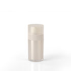 Skin Care Round Plastic Lid 30ml Airless Cosmetic Bottles
