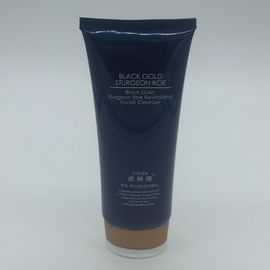 Unique soft Tube  white hand facial body Cream with black or gold lid, empty container super flat tube