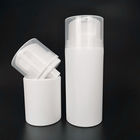 Personal Care White Plastic Lotion Airless Pump Bottle