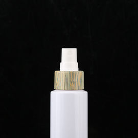 Empty Hot  100ml 200ml Plastic Pump Cosmetic PET Packaging, Wholesale Body Lotion PET Bottle with Bamboo Pump