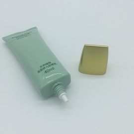 Green Empty PET Soft 60ml Plastic Cosmetic Tubes