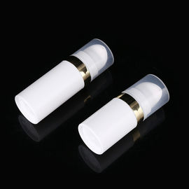 5ML 10ML 15ML plastic PP white airless pump bottle