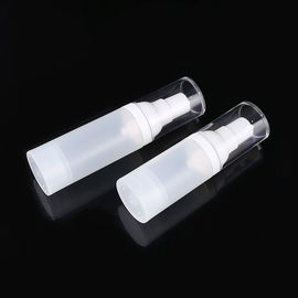 15ML 30ML 50ML white plastic airless pump bottle packaging supplier