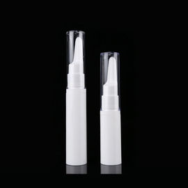 5ML 10ML white  plastic PP round essence eye cream airless pump bottle