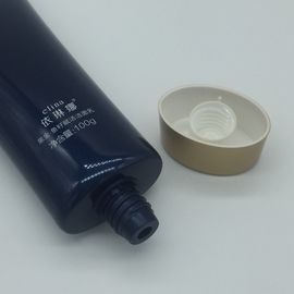 Personal Care 400g 60MM Capped Oval Plastic Cosmetic Tubes