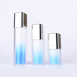 15g gradual change RoHS blue serum airless vacuum pump bottle