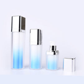 15g gradual change RoHS blue serum airless vacuum pump bottle