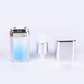 15g gradual change RoHS blue serum airless vacuum pump bottle