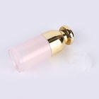Pink Flat Head 1ml/T 30g Refillable Frosted Cosmetic Bottles