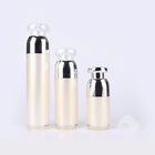 Pink Flat Head 1ml/T 30g Refillable Frosted Cosmetic Bottles