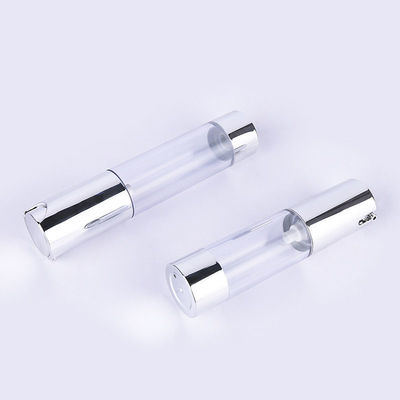 Wholesale 30ml 50ml 100ml Slik-screen Printing Clear serum Airless Bottle with Pump Sprayer