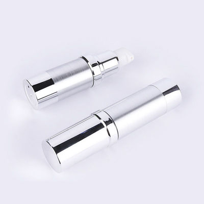 Golden Rolling Sand Shining Aluminum Luxury 120ml Transparent Lotion Bottle Cosmetic Airless Bottle