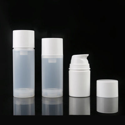 black frosted Big capacity china products manufacturers facial cream refillable plastic airless pump bottles  80ml 100 m