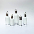 30g 33.5mm Frosted Reusable Empty Glass Lotion Jars With Lids