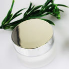 Luxury 20g White PET Airless Pump Travel Cream Jars With Lid