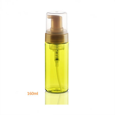 foaming bottle 30ml 50ml 100ml 150ml 200ml 250ml PET cosmetic liquid soap dispenser with foam pump bottle