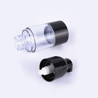 Cylinder 15ML 30ML 50ML Lotion Spray Airless Pump Bottles