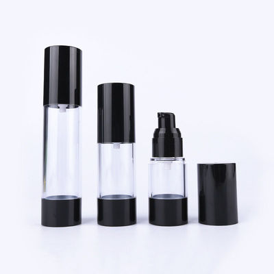 Cylinder 15ML 30ML 50ML Lotion Spray Airless Pump Bottles