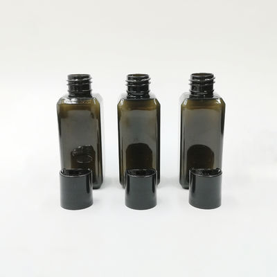 300ml Press Cap Amber PET Bottle For Skincare