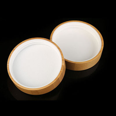 Pp Serum Eco Friendly Bamboo Lid Cosmetic Cream Jar