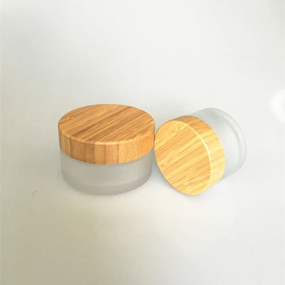 Classic 150ml 50g Bamboo Cosmetic Container With Lid