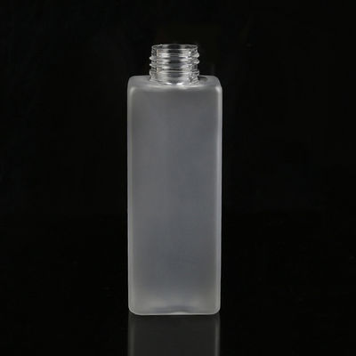 Square Shape Frosted PET Plastic Bottles For Sanitizer