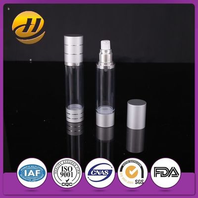 Aluminum 1oz 100ml Snap On Airless Cosmetic Bottles