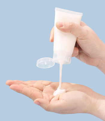 Transparent 2oz Squeeze Travel Bottles With Flip Cap