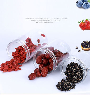 300ml Versatile Clear Plastic Jars For Cosmetic Food Storage PET Straight Sided Jars