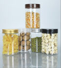300ml Versatile Clear Plastic Jars For Cosmetic Food Storage PET Straight Sided Jars