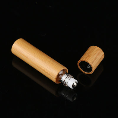 PETG 15ml Bamboo Roller Bottle For Eye Serum Hot Stamped