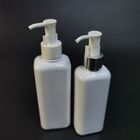 150ml Square PET Flat Shoulder Empty Refillable Shampoo Pump Bottle Clear Plastic Shower Gel Spray Bottle
