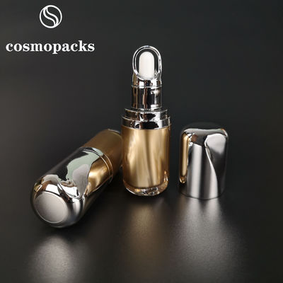 15ml 0.5oz Acrylic Gold Dropper Plastic Lotion Bottles For Essential Oil