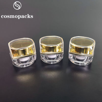 5g 10g Scratch Resistant Cosmetic Cream Jars 53mm Diameter Custom Logo