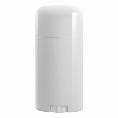 Empty Plastic PP Oval Shape Deodorant Container Recyclable