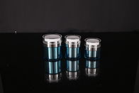 Cream Gel 15ml Acrylic Airless Pump Jar Reusable Round Shape
