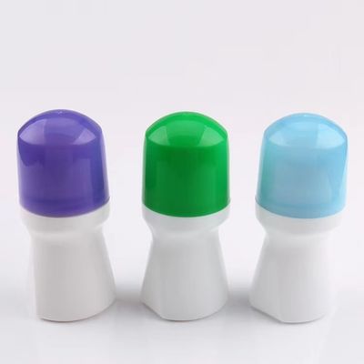 Cosmetic Plastic Deodorant Container PP 50ml Roll On Bottles