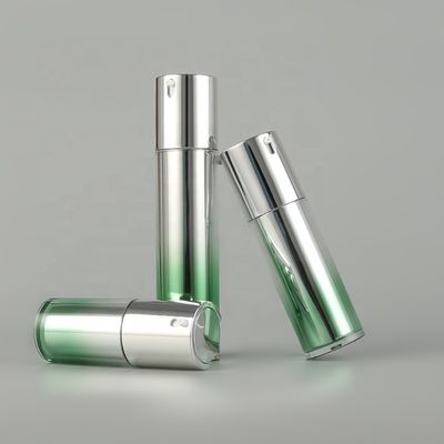 Double Acrylic Rotating Airless Cosmetic Bottles 15ml 30ml 50ml