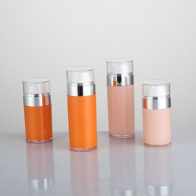 30g 50g Acrylic Straight Cosmetic Cream Jars Double Layer