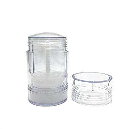 40ml 1.7oz Empty Roll On Bottle Clear Plastic Body Form Perfume Bottle