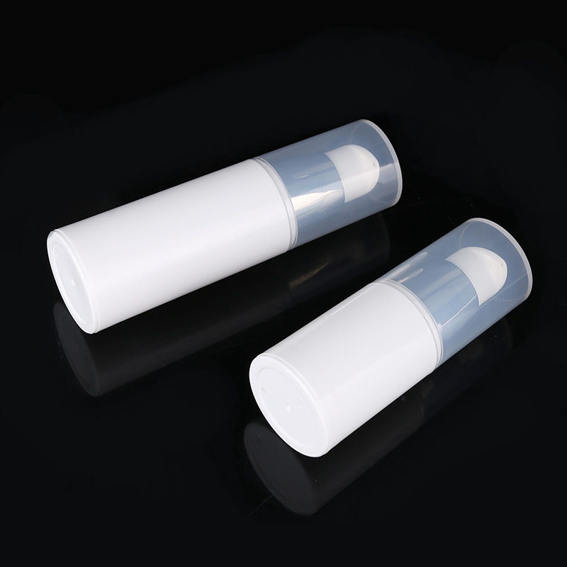 50ml Silver Aluminum Airless Pump Bottle Vacuum Dispenser Spray Bottles