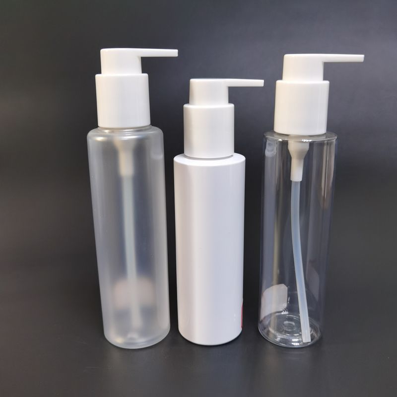 120ml White Liquid Soap Hand Wash Bottle PET Plastic Dispenser Soap Foam Pump Bottle