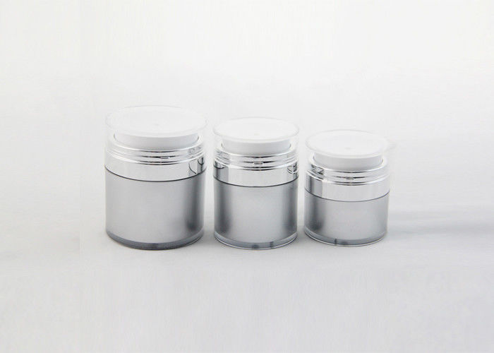 Skin Care 30ml Airless Cosmetic Bottles Plastic PP Packaging For Men Cream