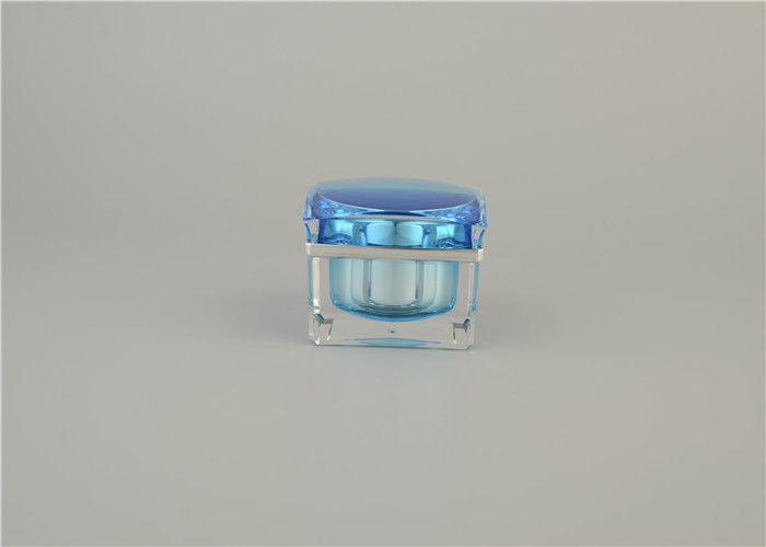 Colorful Empty Plastic Cosmetic Packaging Cream Jar Acrylic Cream Jar