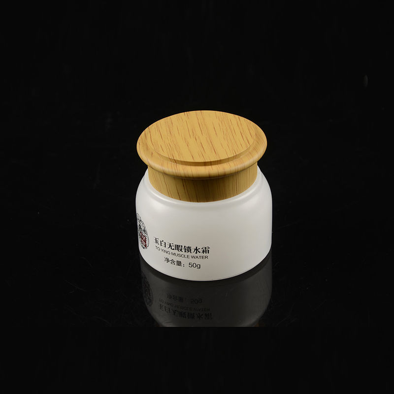Wholesale High Quality Ball Shape Cosmetic Creams Jars Packaging Acrylic Skincare Cream Container Jar Cosmetic