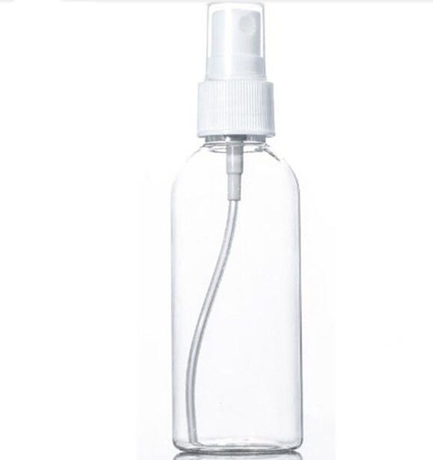 10ML - 100ML Clear PET Cosmetic Spray Bottle Empty Hair Salon Personal Care