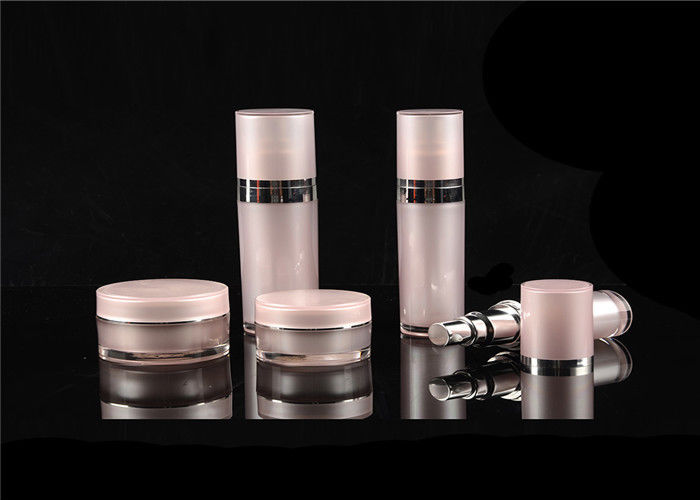 Wholesale Cosmetics Pump Acrylic Lotion Bottle Cosmetic Packaging Acrylic Cosmetic Jar And Plastic Lotion Bottle