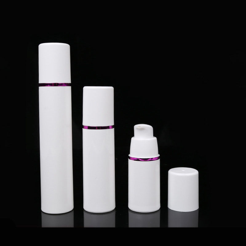 Personal Care Cosmetic Packaging 15ml Airless Cosmetic Bottles