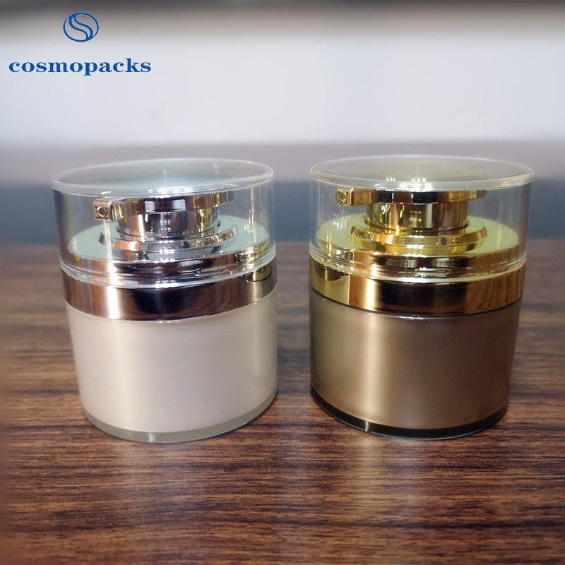 Round Cream Acrylic 30g Empty Cosmetic Containers