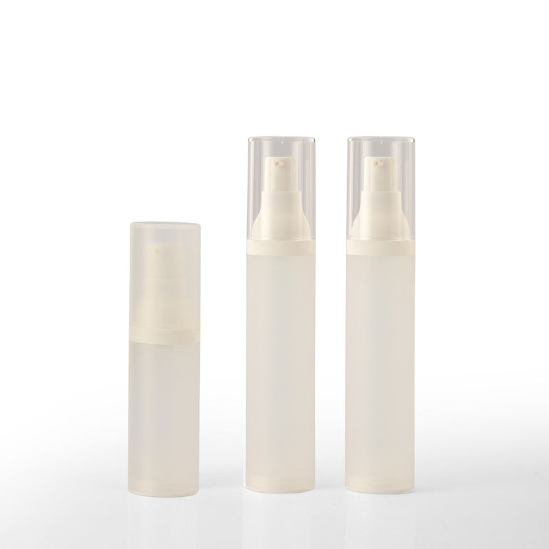 15ml 30ml 50ml Frosted Plastic Airless Cosmetic Bottles